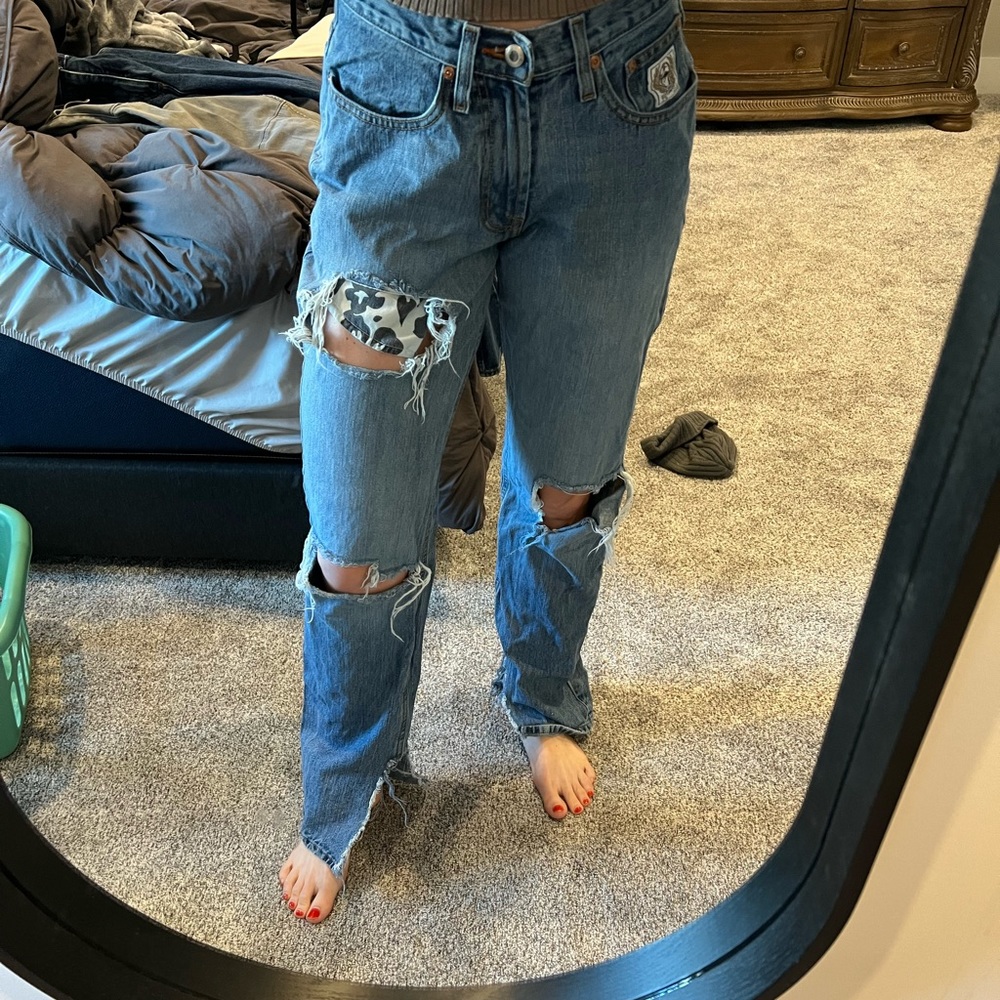 Cinch jeans distressed